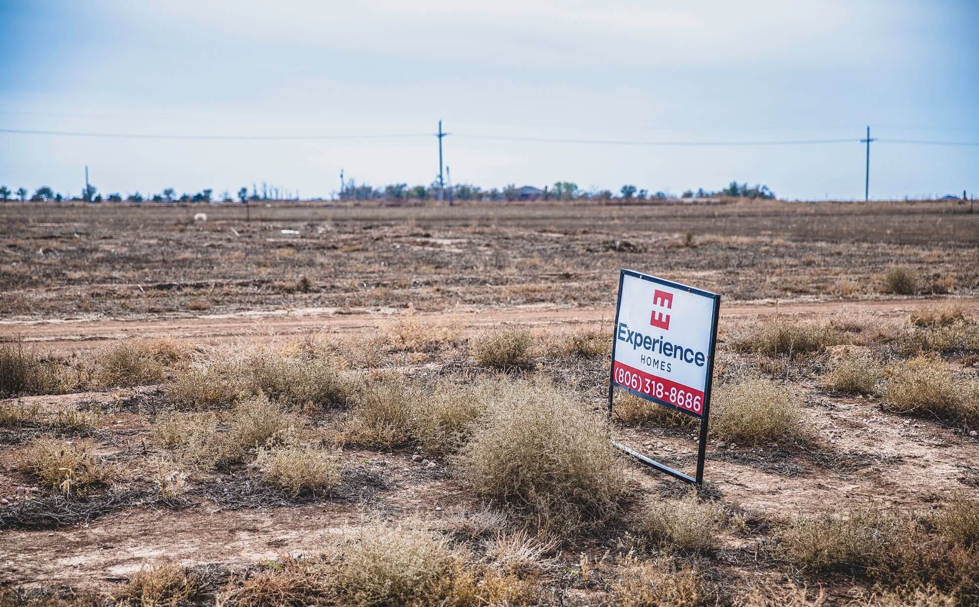 Available lot by Experience Homes